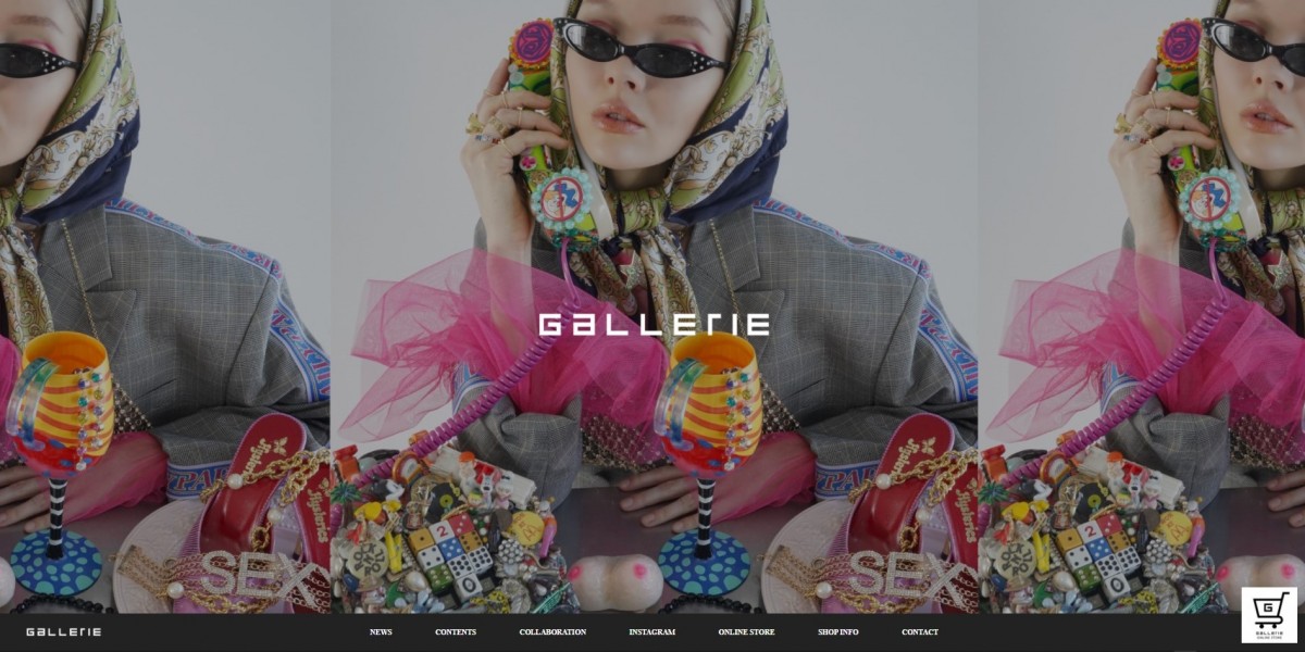 京都｜gallerie（ギャレリー）様ホームページリニューアル